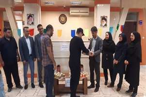 به مناسبت خجسته میلاد با سعادت حضرت قائم (عج) نیمه شعبان در مجتمع آموزش عالی سلامت فیروزآباد انجام شد